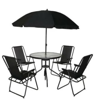 Set de Patio con Sombrilla Outdoor Trend para Jardín y Terraza por $2,000 en Soriana