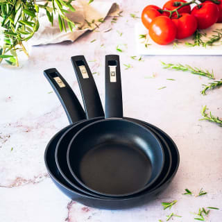 BRA set 3 sartenes aluminio forjado por 36.20€