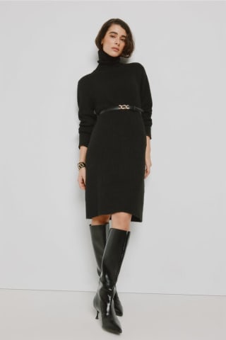 Vestido cuello cisne Milano por 5.99€