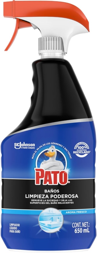 Pato Limpiador de Baños con Cloro 650 mL por $43 en Amazon
