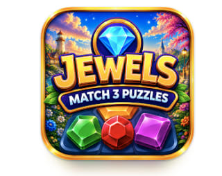 Gratis Jewels Match 3 Puzzle: Offline bij Google