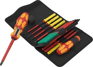 Wera Kraftform Kompakt VDE 17 RA 1 schroevendraaier set voor €72,17 bij Amazon
