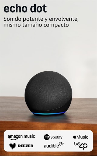 Echo Dot (Última generación) Altavoz inteligente wifi y Bluetooth por 29,99€