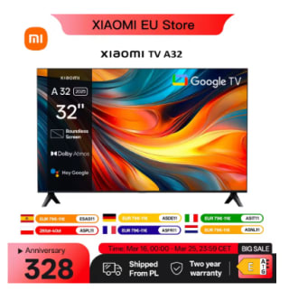 TV 32" Xiaomi TV A 32 (2025) à 95,45€