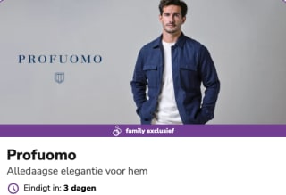 Tot 60% korting op alles van Profuomo bij Limango