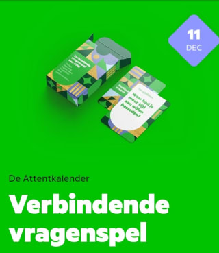 Gratis verbindende vragen kaartspel voor KPN klanten