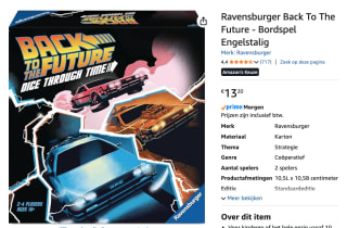 Ravensburger universal back to the future voor €13,28 bij Amazon