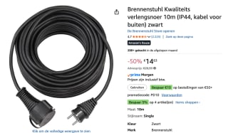 Brennenstuhl Verlengsnoer voor €14,63 bij Amazon