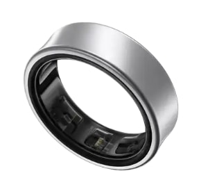 Samsung Galaxy slimme ring titanium maat 9 zilver voor €217 bij MediaMarkt