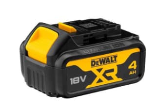 Batterie DEWALT 4Ah XR 18V avec témoin de charge lumineux, DCB182-XJ à 76,99€