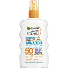 Garnier Ambre Solaire Sensitive Expert+ Kinderspray SPF 50+ 200 ml voor €9,82