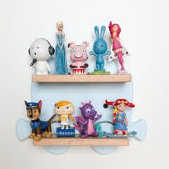 Tolina - Estantería Infantil de Pared con Juego de Ampliación para Figuras Tonie 2.99