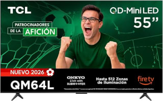 Televisor TCL 55QM64L 55" 4K QD-MiniLED por $7,220 | Amazon