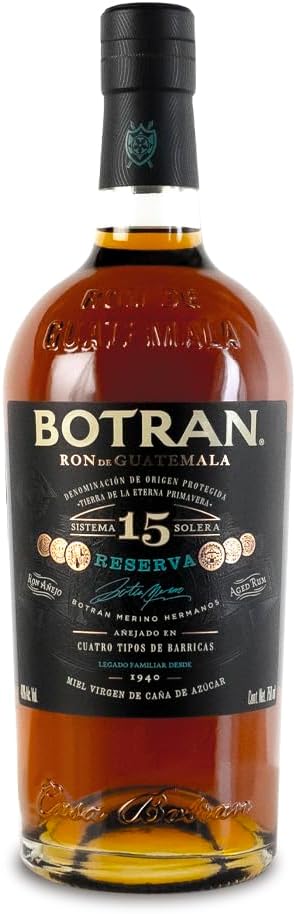 Botran Ron Añejo Reserva 15 años por $373 | Oferta Amazon