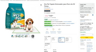 30 Tapetes Entrenadores Dry Pet por $144 | Oferta Amazon