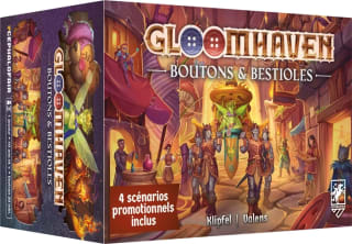 Jeu de combat Gloomhaven : Boutons & Bestioles à 13,50€