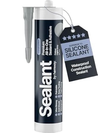 Light Grey Hybrid Construction Sealant & Adhesive 300ml for £6.62