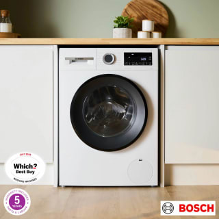 Bosch Series 6 WGG24400GB 9kg 1400rpm SpeedPerfect Hygiene Plus Washing Machine + 5 Y