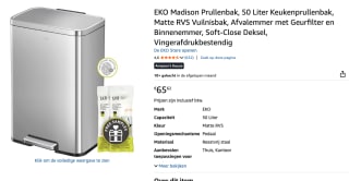 Madison pedaalemmer 50 liter voor €65,62 bij Amazon
