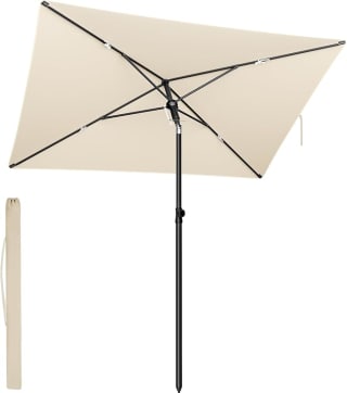 SONGMICS Sombrilla Patio 190x120 cm por $500 | Oferta Amazon