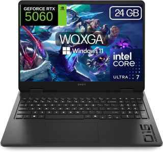 Portátil HP OMEN Slim Intel Ultra 7-255H, 24GB RAM, 1TB SSD, NVIDIA RTX 5060, W11