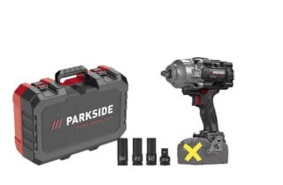 Atornilladora de impacto recargable 20 V Parkside por 44.99€