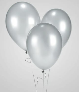 Globos Metalizados 25pcs Colores Básicos Decoración Glam por $1.198
