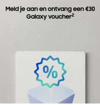 €30 extra korting voor bij de lancering van de nieuwe samsung producten