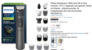 Philips All-in-One Trimmer MG7950/15 Series 7000 voor €49,99 bij Amazon