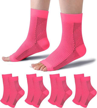4 pares de calcetines de compresión médicos por7,36€