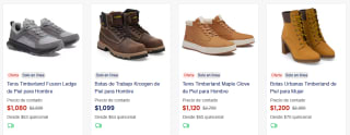 Botas Timberland en Oferta en Coppel