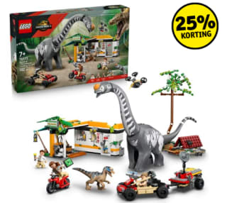 LEGO Jurassic World 76973 Raptor En Titanosaurus Missie voor €67,94 bij Kruidvat