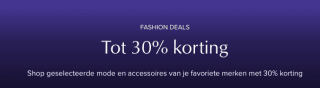Tot 50% korting tijdens de fashion deals bij de Bijenkorf