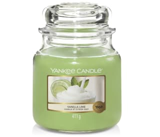 Vela Yankee Candle Medium Jar Vanilla Lime por 17,80€