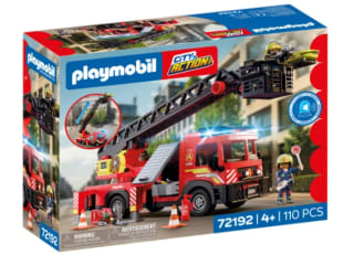 PLAYMOBIL City Action Camión de bomberos con escalera por 58.99€