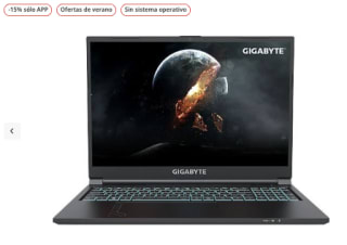 Gigabyte G6 MF-72ES893KD Portátil gaming por 636.65€