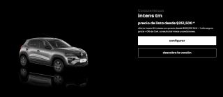 Renault Kwid 2026 desde $199,900 en tienda oficial
