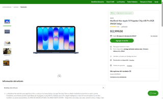 MacBook Neo 13" 8GB 256GB por $11,439 | Bodega Aurrera (BBVA, Nu)