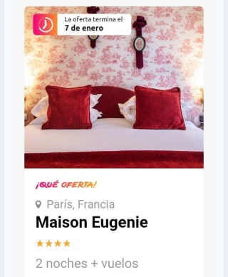 París 3 días Hotel + Vuelos desde 196€.