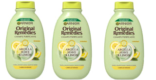 3x400ml de GARNIER Original Remedies Champú Purificante para Cabello Graso a 6.03€