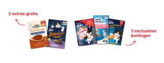 Gratis Purina kattensnacks