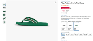 FILA Pedaro mannenslippers voor €8,30 bij Amazon