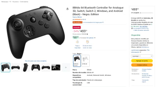 Controlador 8Bitdo 64 Bluetooth por $494 | Oferta Amazon