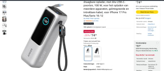 Anker Zolo Powerbank voor €74,08