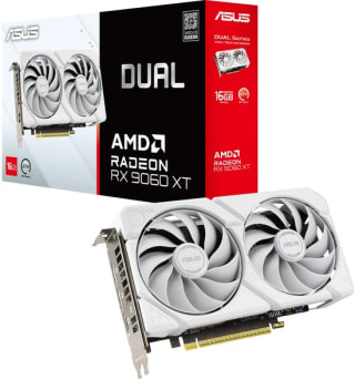 ASUS Dual Radeon RX 9060 XT 16GB White Videokaart voor €351,99 bij Bol