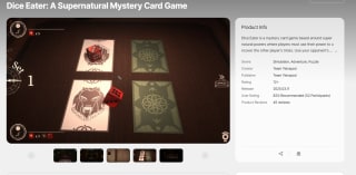Dice Eater: A Supernatural Mystery Card Game Gratis | STOVE