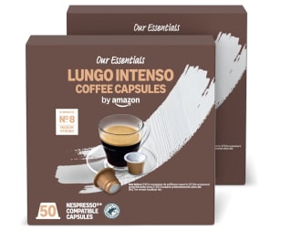 Cápsulas de café Lungo Intenso by Amazon (100 unidades) por 10,07€
