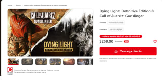Dying Light: Definitive Edition & Call of Juarez: Gunslinger por $258 | Nintendo
