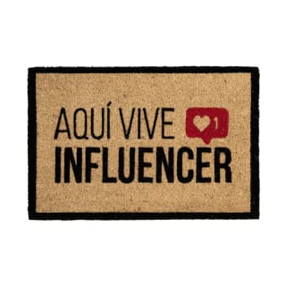 Felpudo Aquí vive un influencer por 3.99€
