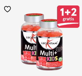 1+2 gratis op Lucovitaal Vitamines bij de Etos